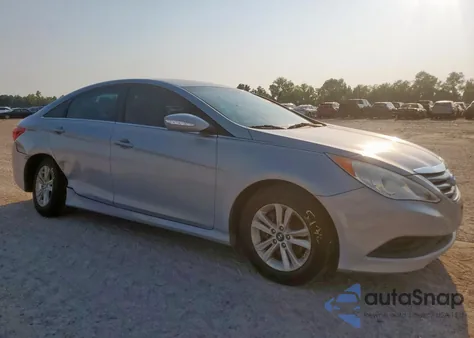 2014 Hyundai Sonata Gls z USA, uszkodzony, nr VIN 5NPEB4AC4EH910261